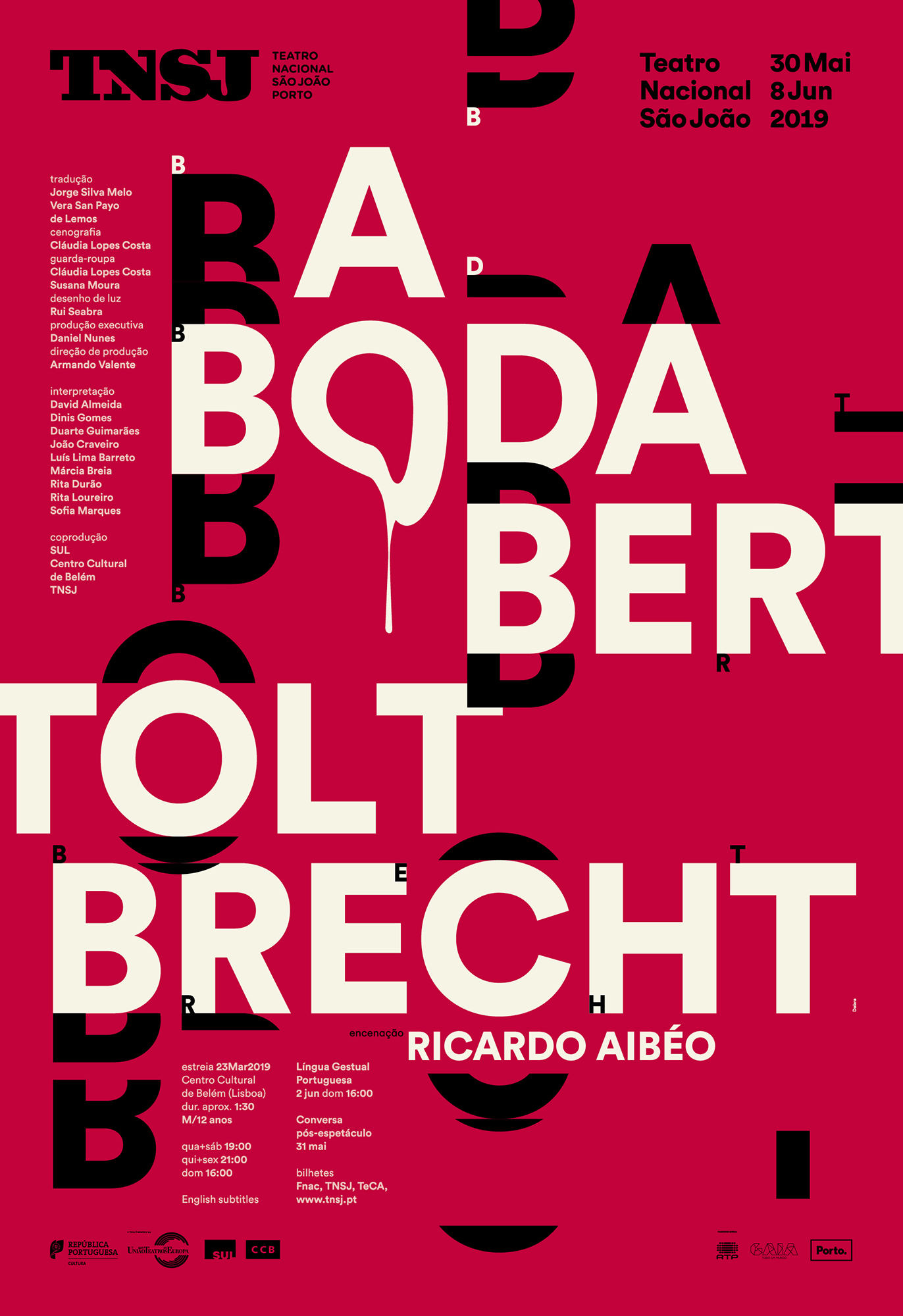 São João National Theatre Posters 2019 Image:1.3
